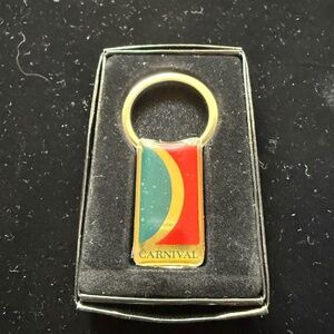 NEW CARNIVAL CRUISE LINES Key chain Y2K